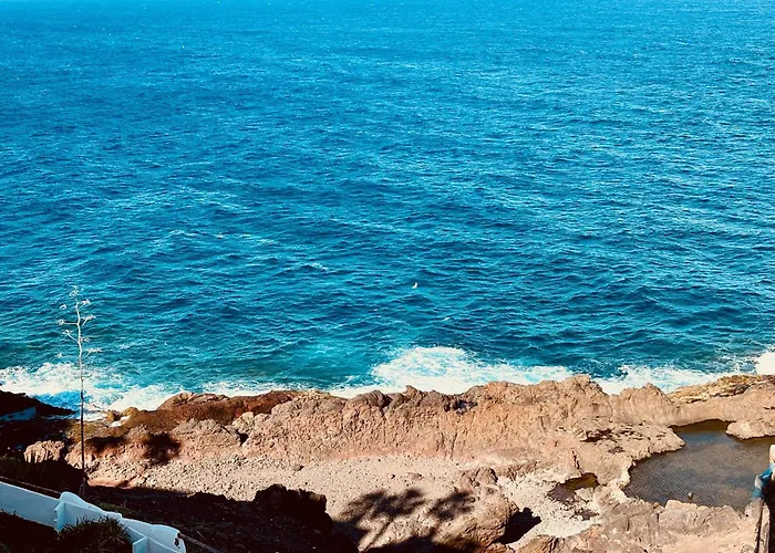 公寓 Un Mar Azul Que Brilla *
